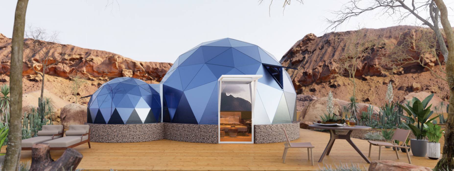 耀州区球形智能光伏玻璃星空房